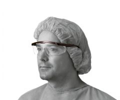 Clear Safety Glasses with Black Frame