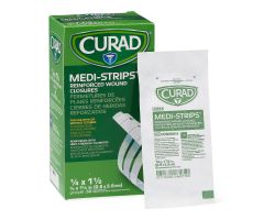 CURAD Sterile Medi-Strip Wound Closure, 1/4" x 1-1/2"