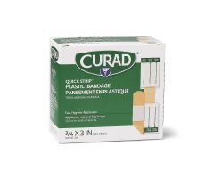 Quick Strip Plastic Adhesive Bandages NON25500QS