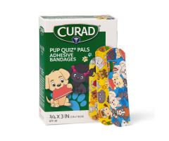 CURAD Medtoons Adhesive Bandages, 3/4" x 3"