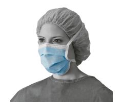 Standard Surgical Face Mask with Ties, Blue