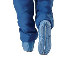 Multilayer Shoe Covers with Nonskid Stripes, Blue, Size Extra Large ,NON29859Z
