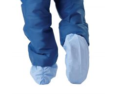 Seamless Coated Shoe Covers, Blue, Size Regular / Large