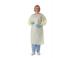 Medium-Weight Isolation Gown with Side Ties, Yellow, Size Regular