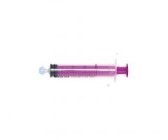 Clear Oral Syringe, Sterile, Centered Tip, 20 mL	