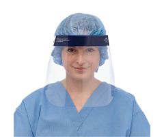 Disposable Face Shield with Elastic Band, Extra Long, 9.5" Length