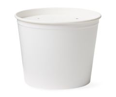 Paper Bucket and Lid Combo, Compostable, 85 oz.