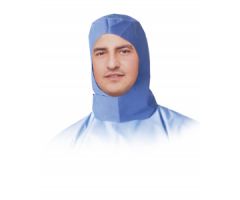 Multilayer Surgeon's Hood with Under-Chin Tie, Blue, Size Regular