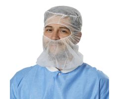 Spunbond Polypropylene Surgeon's Hood, White, Size Regular