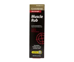 GoodSense Muscle Rub Ultra Strength Cream 4 Oz