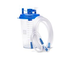 Rigid Suction Canister Kit with 1200 cc Canister and 6' and 20" Nonsterile Tubing