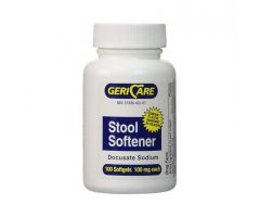 Docusate Sodium Stool Softener, 100 mg, 100 Softgels