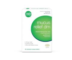 Ready In Case Guaifenesin-DM, 600 mg Guaifenesin + 30 mg Dextromethorphan Extended Release Tablet, 40/Box