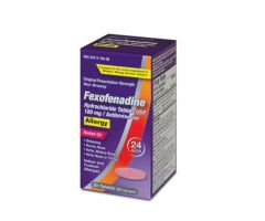 Fexofenadine Hydrochloride Tablets, 180 mg, 30/Bottle