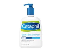 Gentle Skin Cleanser, Cetaphil, Pump, 16 oz.