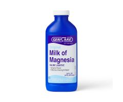 GeriCare Milk of Magnesia, 16 oz. Bottle
