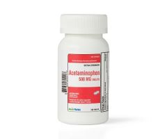 Acetaminophen Tablet, 500 mg, 100 Tablets / Bottle