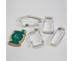 Pharmacy Grad Cookie Cutter Set, Set of 4