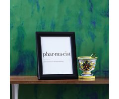Pharmacist Definition Framed Prints 