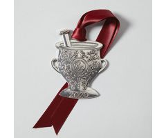 Pewter Mortar and Pestle Ornament - 2020