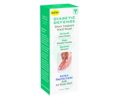 Diabetic Defense Daily Therapy Foot Wash 5.1 oz. Bottle