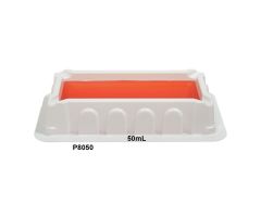 Reservoir, 50mL sterile, 5/sterile bag, w/ 5 Lids, 200/cs