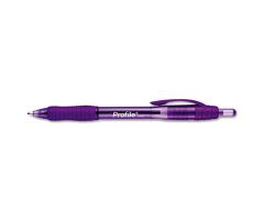 1.4 mm Bold Point Profile Retractable Ballpoint Pens, Purple