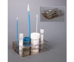 Deluxe Pap Smear Procedure Holder Stainless Steel