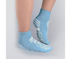 Double Imprint Terries Slipper Socks by Principle Business PBE1094001