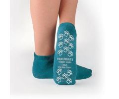 Double Imprint Terries Slipper Socks by Principle Business PBE1096001