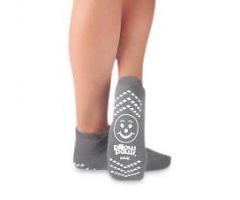 Single Imprint Terries Slipper Socks by Principle Business PBE1098