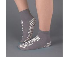 Double Imprint Terries Slipper Socks by Principle Business PBE1098001