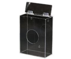 MRI Non-Magnetic Dispenser fo Sanitary Headset Covers, Medium 15" x 18" x 6" Clear ONLY