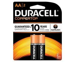 Duracell Coppertop Alkaline Retail Battery With Duralock Power Preserve Technology