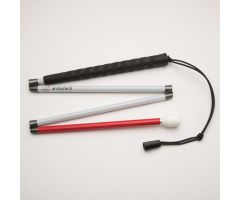 Ambutech Graphite Folding Cane Marshmallow Hook Tip