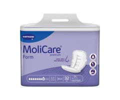 MoliForm Soft Incontinence Liners, 13" x 27", Overnight