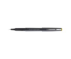 Razor Point Stick Porous Point Marker Pen, 0.3 mm, Black Ink and Barrel