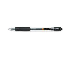 G2 Premium Retractable Gel Pen, Smoke Barrel, 0.5 mm, Black