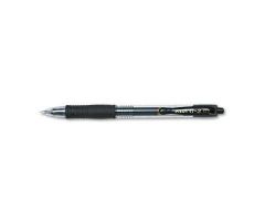 G2 Premium Retractable Gel Pen, Smoke Barrel, 0.7 mm, Black