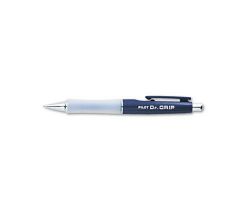 Dr. Grip Retractable Ballpoint Pen, Navy Barrel, Medium 1 mm, Blue