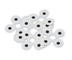 MRI ECG ezPad Electrode, Large(Adult), Box of 25. Each Electrode measures 4.3" X 4.3"