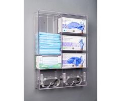 PPE Station w/ Cabinet, Wall Mount