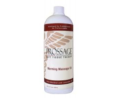 Prossage Heat Warming Relief Massage Oil for Therapuetic Massages, Deep Tissue Massage, 32 Ounce Bottles