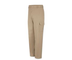 Men's Industrial Cargo Pants, 65% Polyester/35% Cotton, Khaki, 30" x 34"