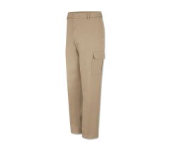 Men's Industrial Cargo Pants, 65% Polyester/35% Cotton, Khaki, 34" x 32"