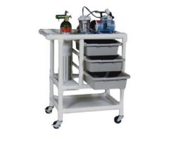 MRI PVC Crash Cart PV-1103