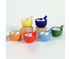 Colorful Mortar and Pestle Set