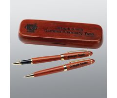 Rosewood Pen Set, Personalized 