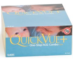QuickVue + hCG Combo Test, Pregnancy, Cassette, 90/BX