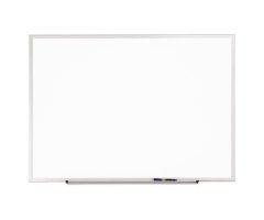 Classic Series Total Erase Dry Erase Board, Silver Aluminum Frame, 72" x 48"